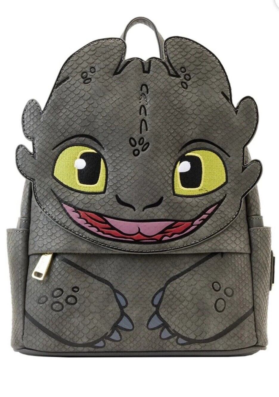 Loungefly Backpack - How to Train Your Dragon - Toothless NEW!